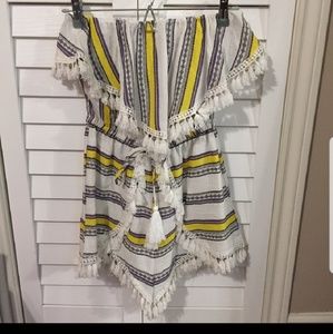Purple and yellow romper small